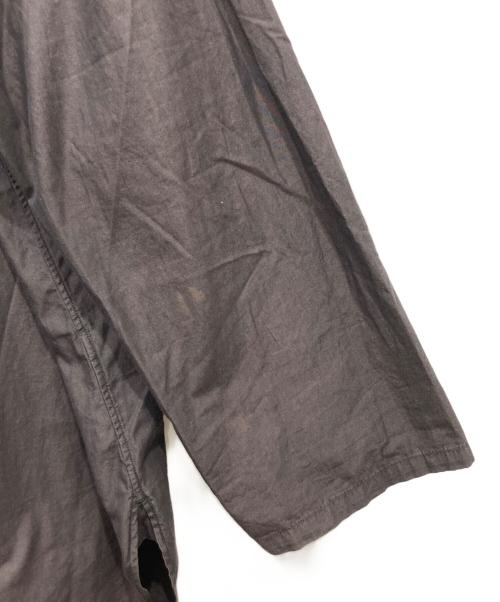 BLURHMS（ブラームス）BLURHMS (ブラームス) バンドカラーシャツ ブラック サイズ:3の古着・服飾アイテム