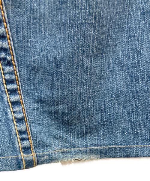 TRUE RELIGION（トゥルー レリジョン）TRUE RELIGION (トゥルー レリジョン) フレアデニム インディゴ サイズ:ROW 30 / SEAT 33の古着・服飾アイテム
