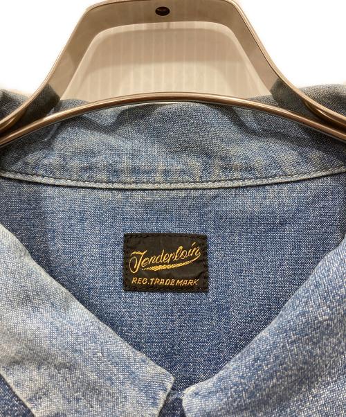 TENDERLOIN（テンダーロイン）TENDERLOIN (テンダーロイン) デニムシャツ インディゴ サイズ:記載なしの古着・服飾アイテム