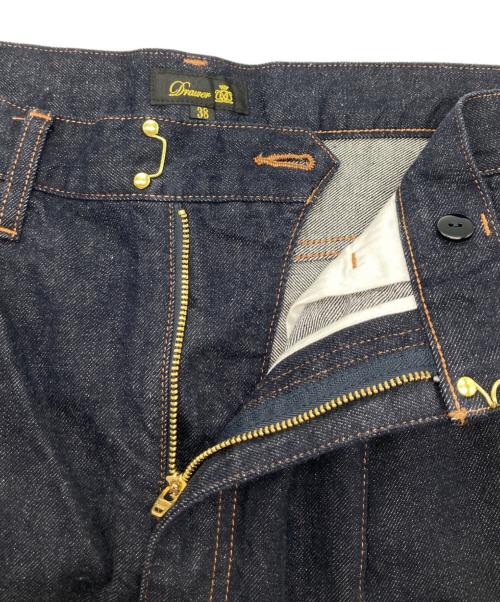 DRAWER（ドゥロワー）DRAWER (ドゥロワー) 5Pセンタープレスデニムパンツ ブルー サイズ:38の古着・服飾アイテム