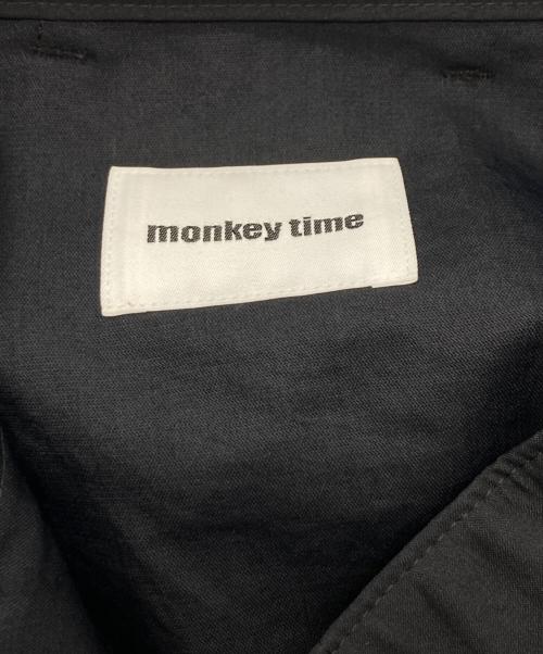 MONKEY TIME（モンキータイム）MONKEY TIME (モンキータイム) エアーバックサテンシリーズ ベイカーパンツ ブラック サイズ:Sの古着・服飾アイテム