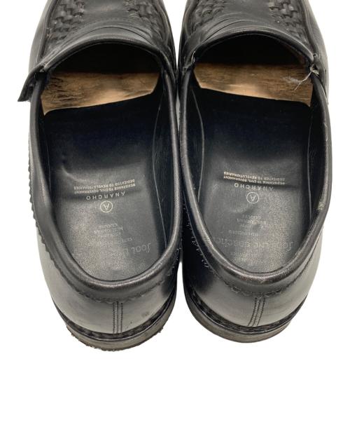 foot the coacher（フットザコーチャー）foot the coacher (フットザコーチャー) ローファー ブラック サイズ:7 1/2の古着・服飾アイテム