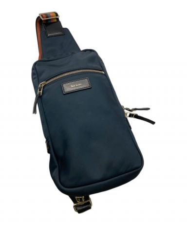 【お値下げ相談】超美品 Paul Smith ボディバッグ ネイビー 中古・古着通販】Paul Smith (ポールスミス) ボディバッグ ネイビー