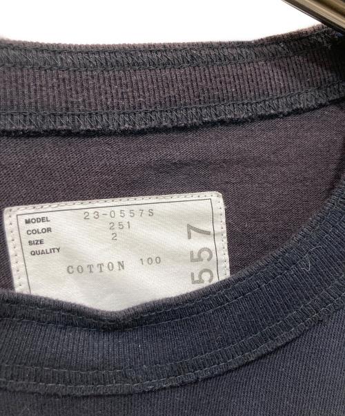 sacai（サカイ）sacai (サカイ) Carhartt WIP (カーハート ワーク イン プログレス) ポケットTシャツ ブラック サイズ:2の古着・服飾アイテム
