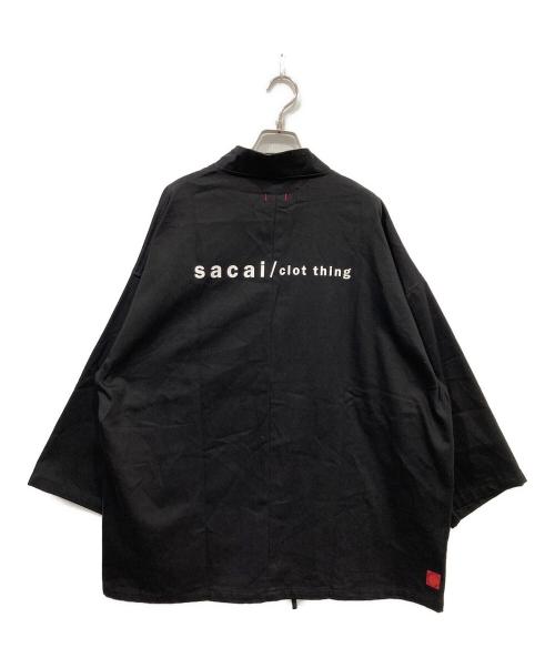 sacai（サカイ）sacai (サカイ) CLOT (クロット) Kimono Noragi ブラック サイズ:不明の古着・服飾アイテム