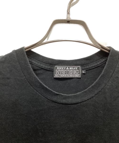 Hysteric Glamour（ヒステリックグラマー）Hysteric Glamour (ヒステリックグラマー) SWAMP MUSIC プリントTシャツ ブラック サイズ:Lの古着・服飾アイテム