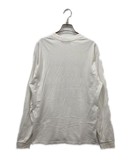 Hysteric Glamour（ヒステリックグラマー）Hysteric Glamour (ヒステリックグラマー) KEEP MUSIC ロングスリーブカットソー ホワイト サイズ:Mの古着・服飾アイテム