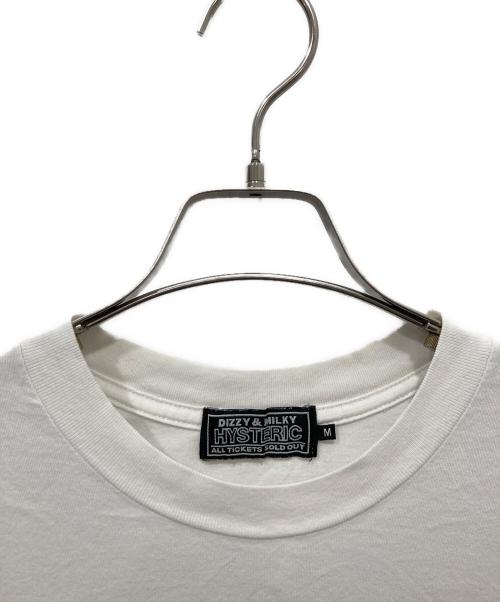 Hysteric Glamour（ヒステリックグラマー）Hysteric Glamour (ヒステリックグラマー) KEEP MUSIC ロングスリーブカットソー ホワイト サイズ:Mの古着・服飾アイテム
