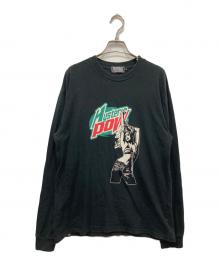 Hysteric Glamour（ヒステリックグラマー）の古着「HYSTERIC POW ロングスリーブカットソー」｜ブラック