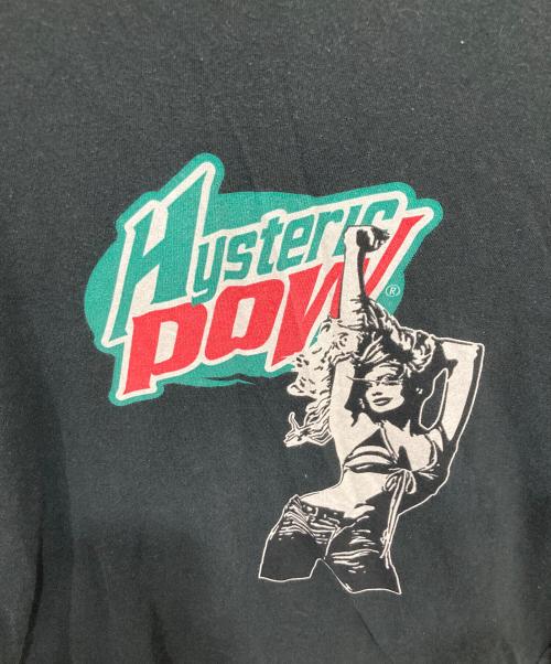 Hysteric Glamour（ヒステリックグラマー）Hysteric Glamour (ヒステリックグラマー) HYSTERIC POW ロングスリーブカットソー ブラック サイズ:Mの古着・服飾アイテム