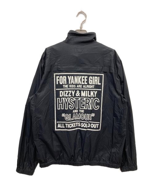 Hysteric Glamour（ヒステリックグラマー）Hysteric Glamour (ヒステリックグラマー) DIZZY＆MILKY パッカブルブルゾン ブラック サイズ:Lの古着・服飾アイテム