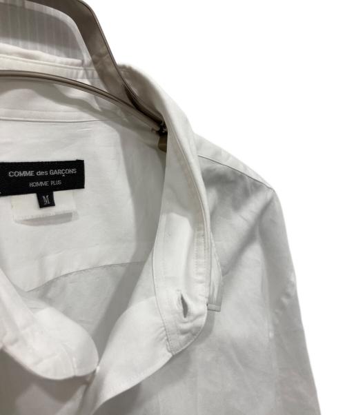 COMME des GARCONS HOMME PLUS（コムデギャルソンオムプリュス）COMME des GARCONS HOMME PLUS (コムデギャルソンオムプリュス) カフスシャツ ホワイト サイズ:Mの古着・服飾アイテム
