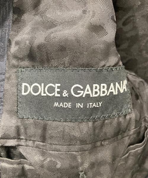 DOLCE & GABBANA（ドルチェ＆ガッバーナ）DOLCE & GABBANA (ドルチェ＆ガッバーナ) テーラードジャケット ネイビー サイズ:46の古着・服飾アイテム