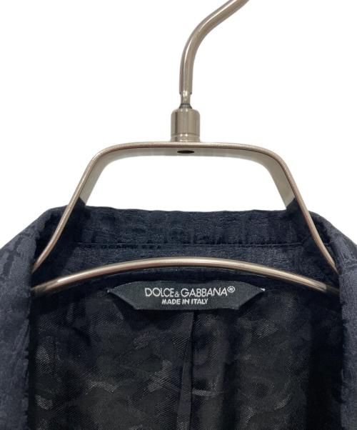 DOLCE & GABBANA（ドルチェ＆ガッバーナ）DOLCE & GABBANA (ドルチェ＆ガッバーナ) テーラードジャケット ネイビー サイズ:46の古着・服飾アイテム