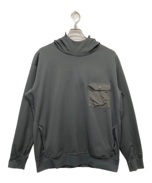 Snow peak（スノーピーク）snow peak (スノーピーク) Insect Shield Hoodie グレー サイズ:Lの古着・服飾アイテム