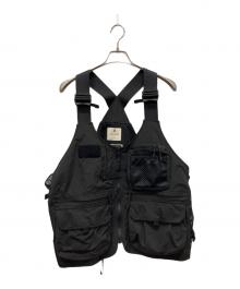 Snow peak（スノーピーク）の古着「Toned Trout Camp Vest」｜ブラック