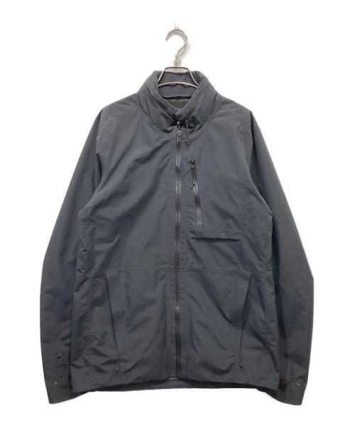 HAGLOFS（ホグロフス）HAGLOFS (ホグロフス) TYNGEN 2L JACKET ブラック サイズ:Mの古着・服飾アイテム