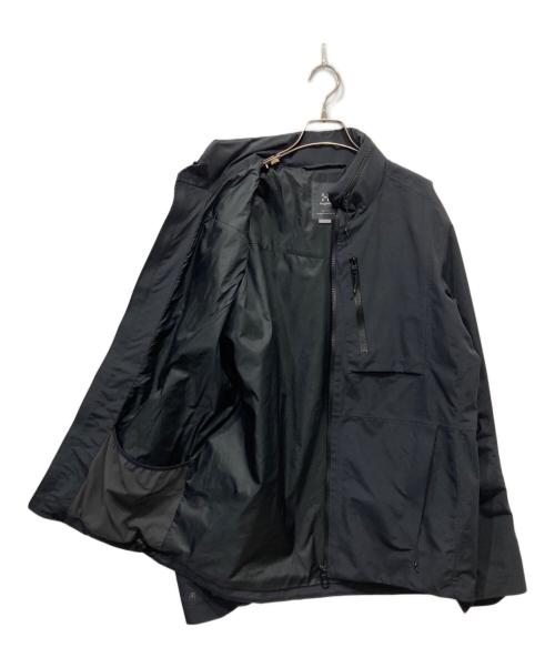 HAGLOFS（ホグロフス）HAGLOFS (ホグロフス) TYNGEN 2L JACKET ブラック サイズ:Mの古着・服飾アイテム