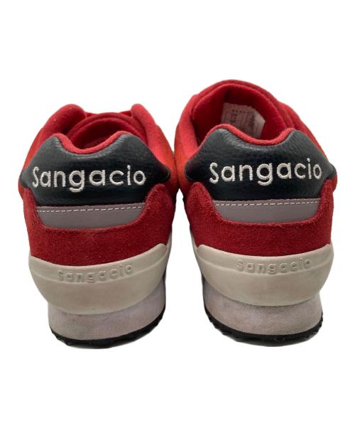 Sangacio（サンガッチョ）Sangacio (サンガッチョ) ローカットスニーカー レッド サイズ:25.5の古着・服飾アイテム