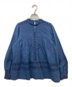 45Rフォーティファイブ・アール）の古着「Ai Indian Khadi Cutwork Blouse」｜インディゴ