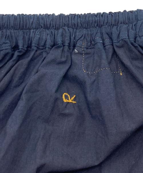 45R（フォーティファイブ・アール）45R (フォーティファイブ・アール) バチストのイージーエプロンスカート ネイビー サイズ:Freeの古着・服飾アイテム