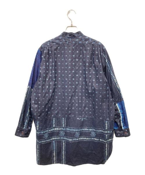 45R（フォーティファイブ・アール）45R (フォーティファイブ・アール) 藍染シャツ インディゴ サイズ:Freeの古着・服飾アイテム