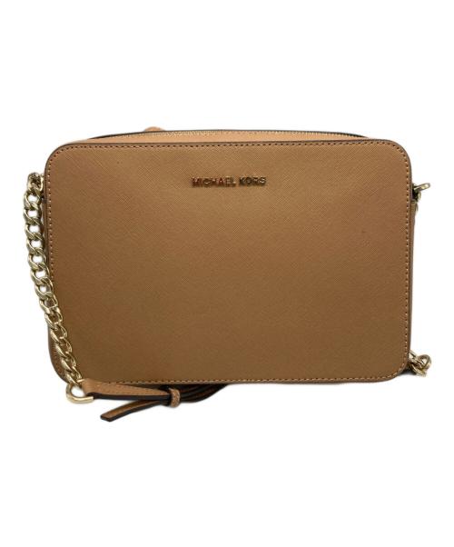 MICHAEL KORS（マイケルコース）MICHAEL KORS (マイケルコース) ショルダーバッグ ブラウンの古着・服飾アイテム