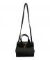 Salvatore Ferragamo (サルヴァトーレ フェラガモ) ヴァラリボンハンドバッグ ブラック：15000円