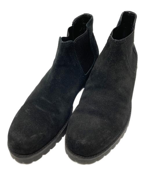 PADRONE（パドローネ）PADRONE (パドローネ) BEAMS (ビームス) 別注 Water Proof Leather Side Gore Boots ブラック サイズ:40の古着・服飾アイテム