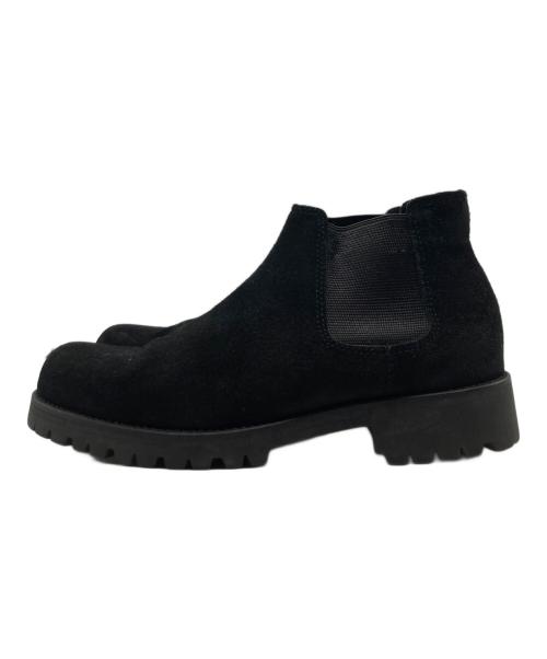 PADRONE（パドローネ）PADRONE (パドローネ) BEAMS (ビームス) 別注 Water Proof Leather Side Gore Boots ブラック サイズ:40の古着・服飾アイテム