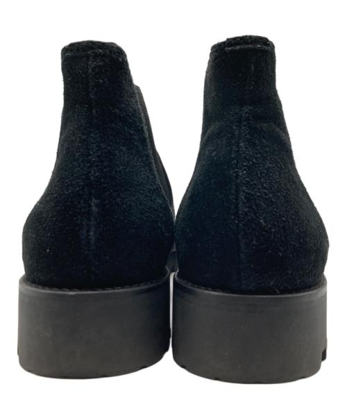 PADRONE（パドローネ）PADRONE (パドローネ) BEAMS (ビームス) 別注 Water Proof Leather Side Gore Boots ブラック サイズ:40の古着・服飾アイテム