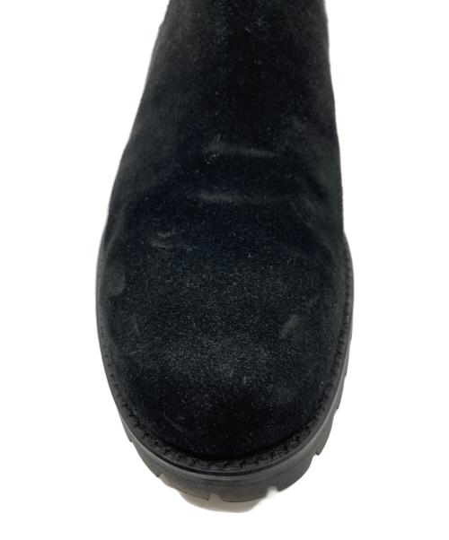PADRONE（パドローネ）PADRONE (パドローネ) BEAMS (ビームス) 別注 Water Proof Leather Side Gore Boots ブラック サイズ:40の古着・服飾アイテム