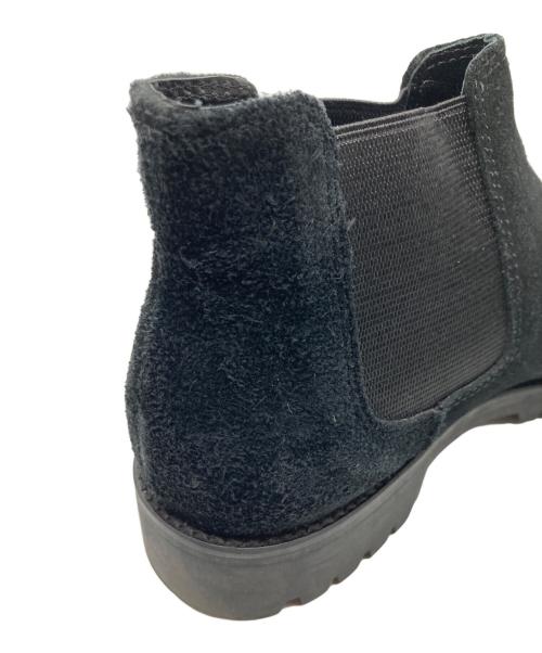 PADRONE（パドローネ）PADRONE (パドローネ) BEAMS (ビームス) 別注 Water Proof Leather Side Gore Boots ブラック サイズ:40の古着・服飾アイテム