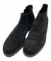 PADRONE（パドローネ）の古着「別注 Water Proof Leather Side Gore Boots」｜ブラック