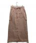 Ameri（アメリ）の古着「MEDI INVERT SUSPENDER DENIM SKIRT」｜レッド
