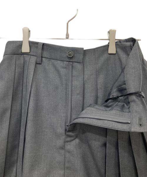 Ameri（アメリ）Ameri (アメリ) PLEATS MINI SKIRT SET PANTS グレー サイズ:Mの古着・服飾アイテム
