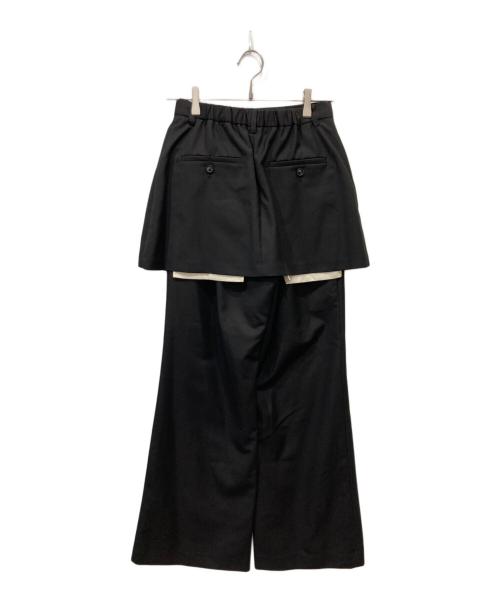 Ameri（アメリ）Ameri (アメリ) PLEATS MINI SKIRT SET PANTS ブラック サイズ:Mの古着・服飾アイテム