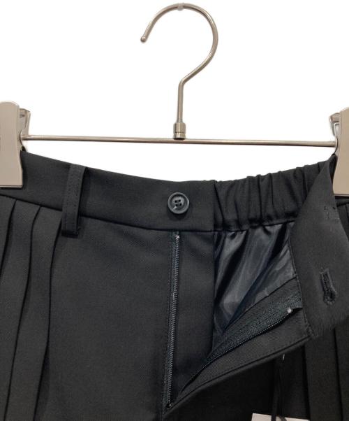 Ameri（アメリ）Ameri (アメリ) PLEATS MINI SKIRT SET PANTS ブラック サイズ:Mの古着・服飾アイテム
