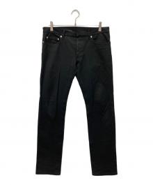 DIOR HOMME（ディオール オム）の古着「スーパースレンダーブラックスキニーデニムパンツ」｜ブラック
