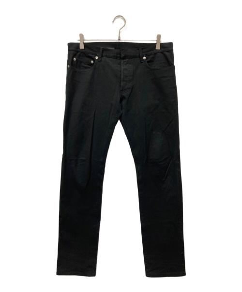 DIOR HOMME（ディオール オム）DIOR HOMME (ディオール オム) スーパースレンダーブラックスキニーデニムパンツ ブラック サイズ:33の古着・服飾アイテム