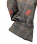中古・古着 Ameri (アメリ) CHECK FLOWER PAPA JACKET グレー サイズ:M：19000円