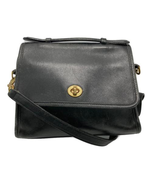 COACH（コーチ）COACH (コーチ) OLD COACH ショルダーバッグ  ブラックの古着・服飾アイテム