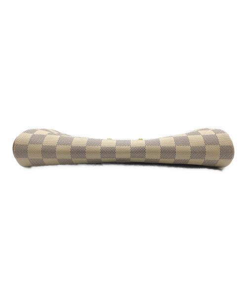 LOUIS VUITTON（ルイ ヴィトン）LOUIS VUITTON (ルイ ヴィトン) ダミエ・アズール エヴァ ポーチ ホワイトの古着・服飾アイテム