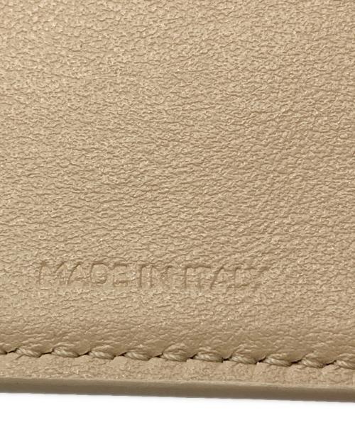 CELINE（セリーヌ）CELINE (セリーヌ) スモール フラップウォレット ベージュの古着・服飾アイテム
