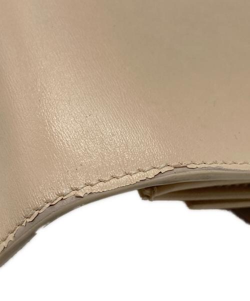 CELINE（セリーヌ）CELINE (セリーヌ) スモール フラップウォレット ベージュの古着・服飾アイテム