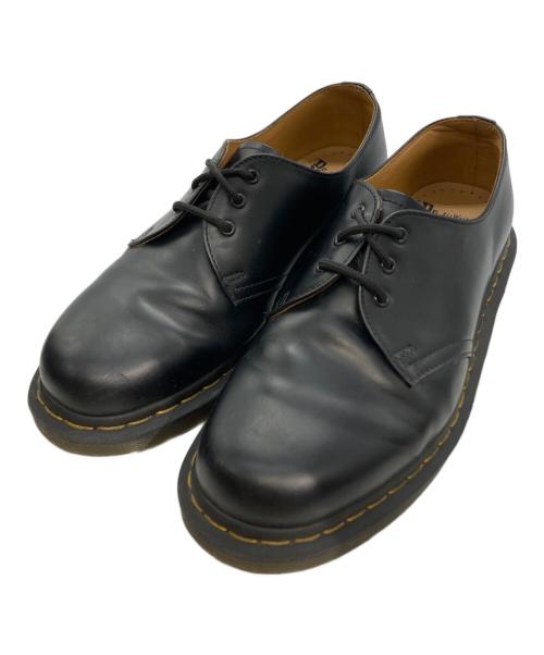 Dr.Martens（ドクターマーチン）Dr.Martens (ドクターマーチン) 3ホールシューズ ブラック サイズ:UK 7の古着・服飾アイテム