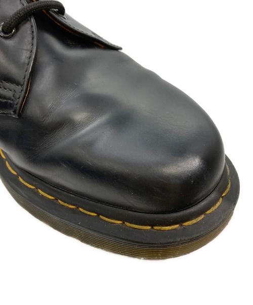 Dr.Martens（ドクターマーチン）Dr.Martens (ドクターマーチン) 3ホールシューズ ブラック サイズ:UK 7の古着・服飾アイテム