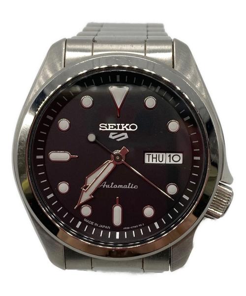 SEIKO（セイコー）SEIKO (セイコー) 5 SPORTS AUTOMATIC ブラックの古着・服飾アイテム