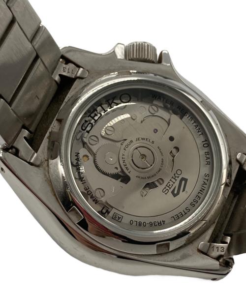 SEIKO（セイコー）SEIKO (セイコー) 5 SPORTS AUTOMATIC ブラックの古着・服飾アイテム