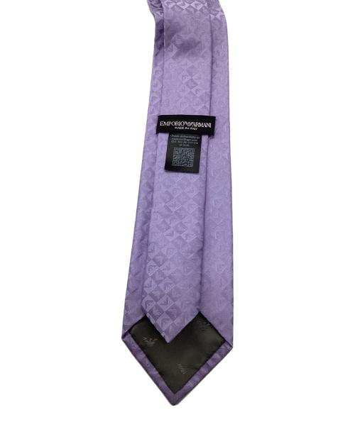 EMPORIO ARMANI（エンポリオ アルマーニ）EMPORIO ARMANI (エンポリオ アルマーニ) 総柄ネクタイ パープル サイズ:-の古着・服飾アイテム